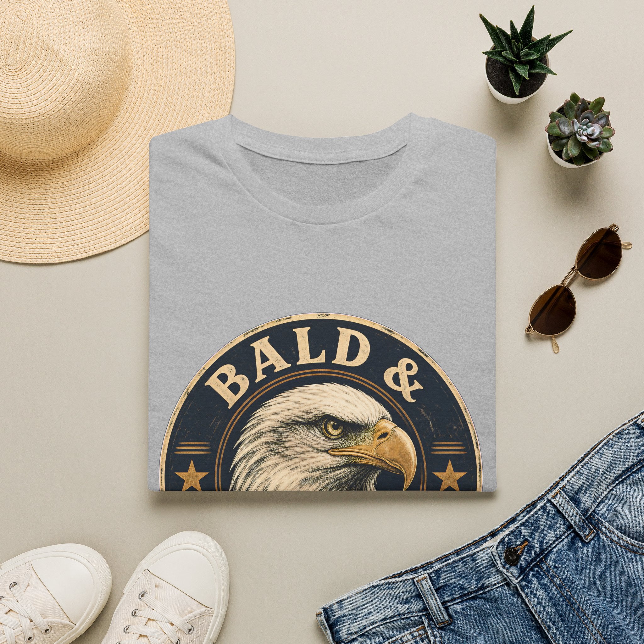 Bald & Majestic Eagle T-Shirt