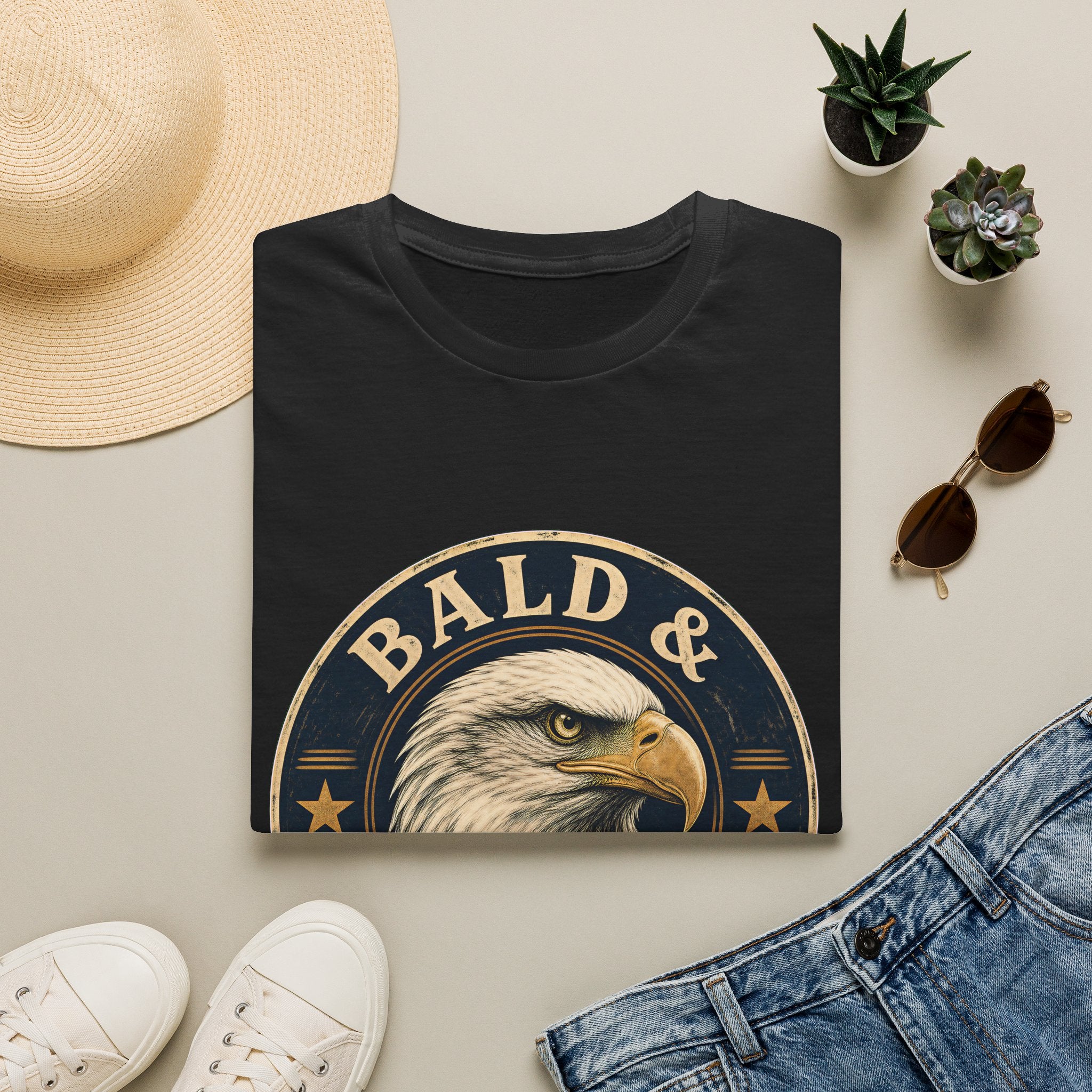 Bald & Majestic Eagle T-Shirt