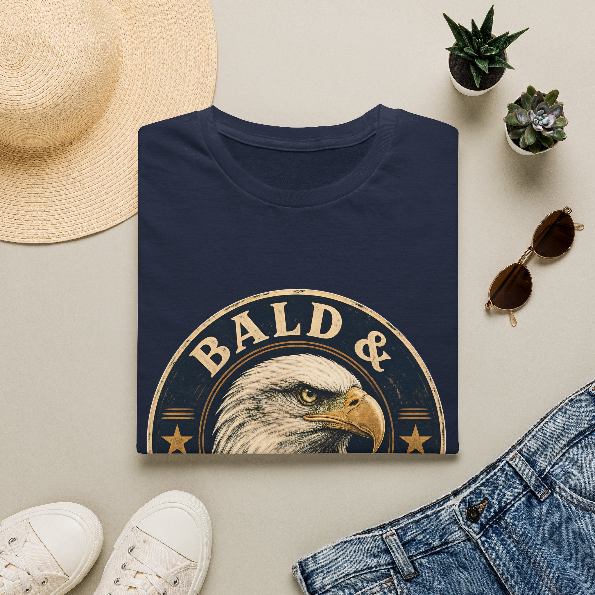 Bald & Majestic Eagle T-Shirt