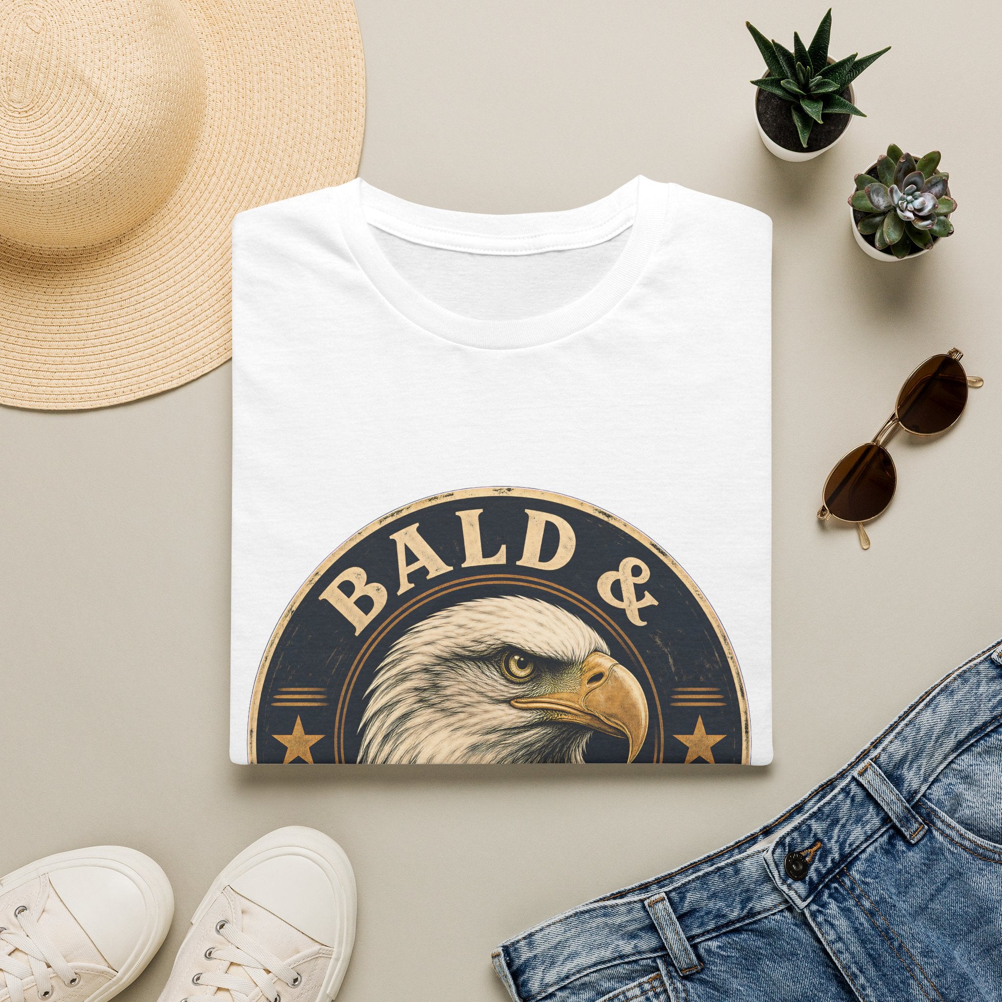Bald & Majestic Eagle T-Shirt